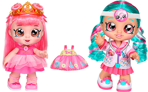 Kindi Kids Dress Up Friends Donatina and Dr Cindy Pops dolls are out for pre-order