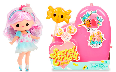 Secret Crush Minis are released- new cute collectibles mini dolls from MGA Entertainment