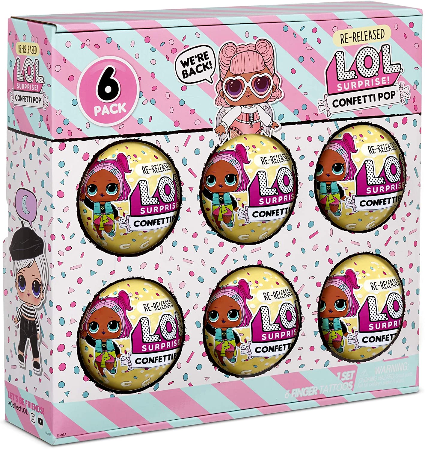LOL Surprise Confetti Pop re-release is now available online