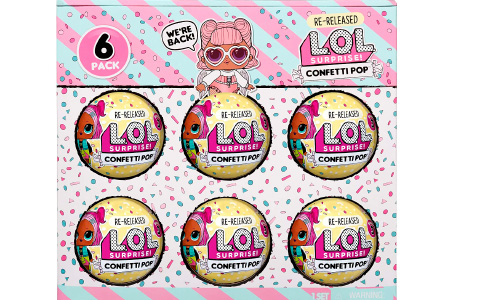 LOL Surprise Confetti Pop re-release is now available online