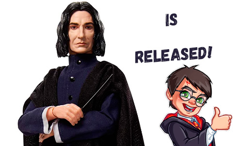 Mattel's Harry Potter Severus Snape doll is released and available now!