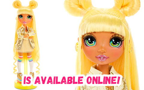 Rainbow High Sunny Madison Yellow doll is available now!