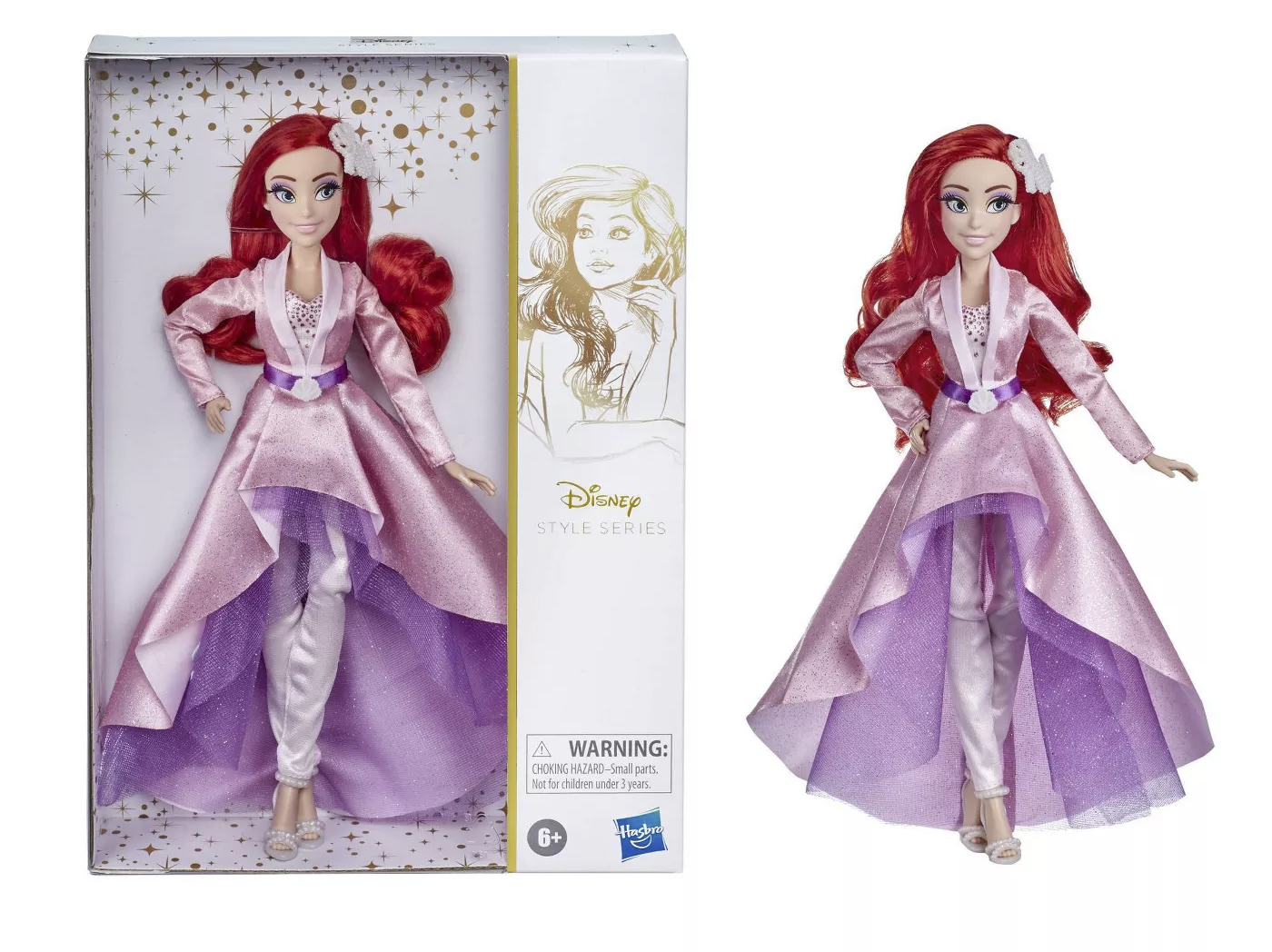 Disney Princess Style Series new Belle and Ariel dolls in