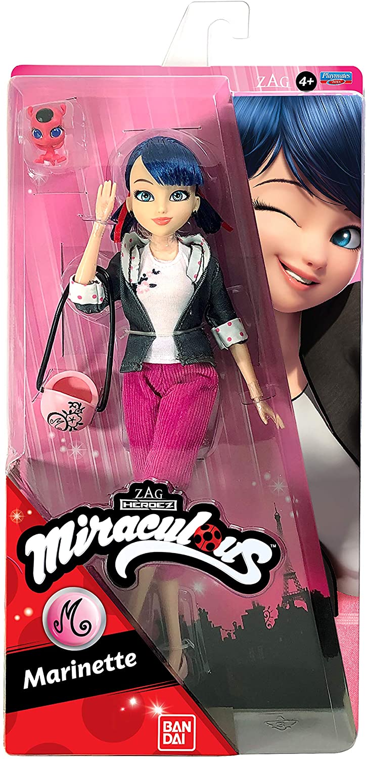 New Miraculous Ladybug dolls from Playmates coming in 2021. Including  Ladybug with hair down doll and Marinette's room playset! 