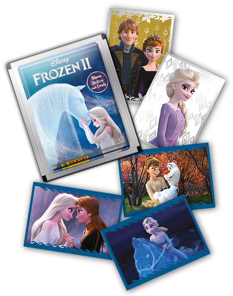 Panini Die Eiskönigin 2 Frozen Sticker & Cards Tin Box Album Tüten Display 