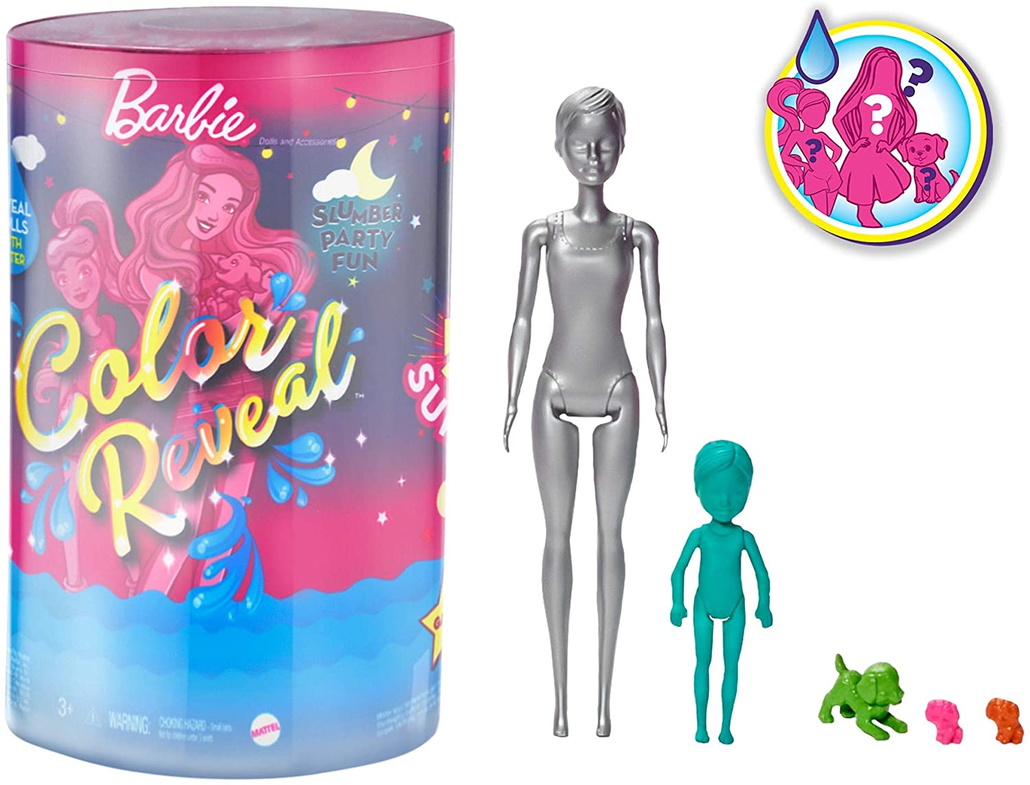 Barbie color reveal game sale