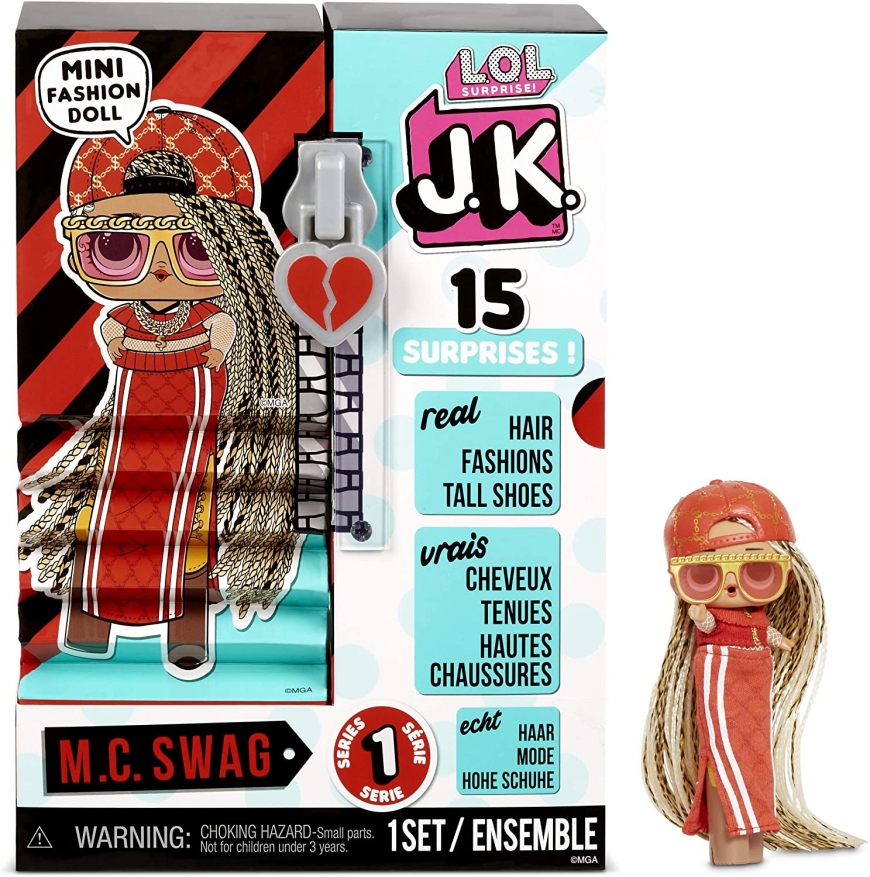 LOL Surprise JK M.C. Swag  Mini Fashion Doll