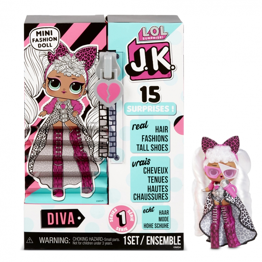 LOL Surprise JK Diva Mini Fashion Doll