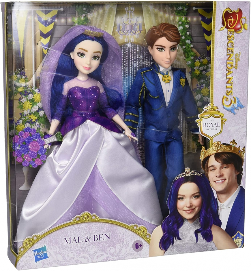Disney Descendants Royal Wedding dolls