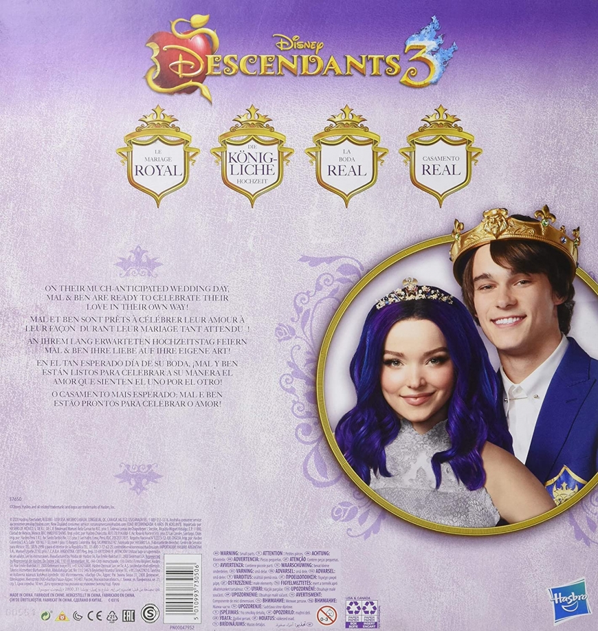 Disney Descendants Royal Wedding dolls