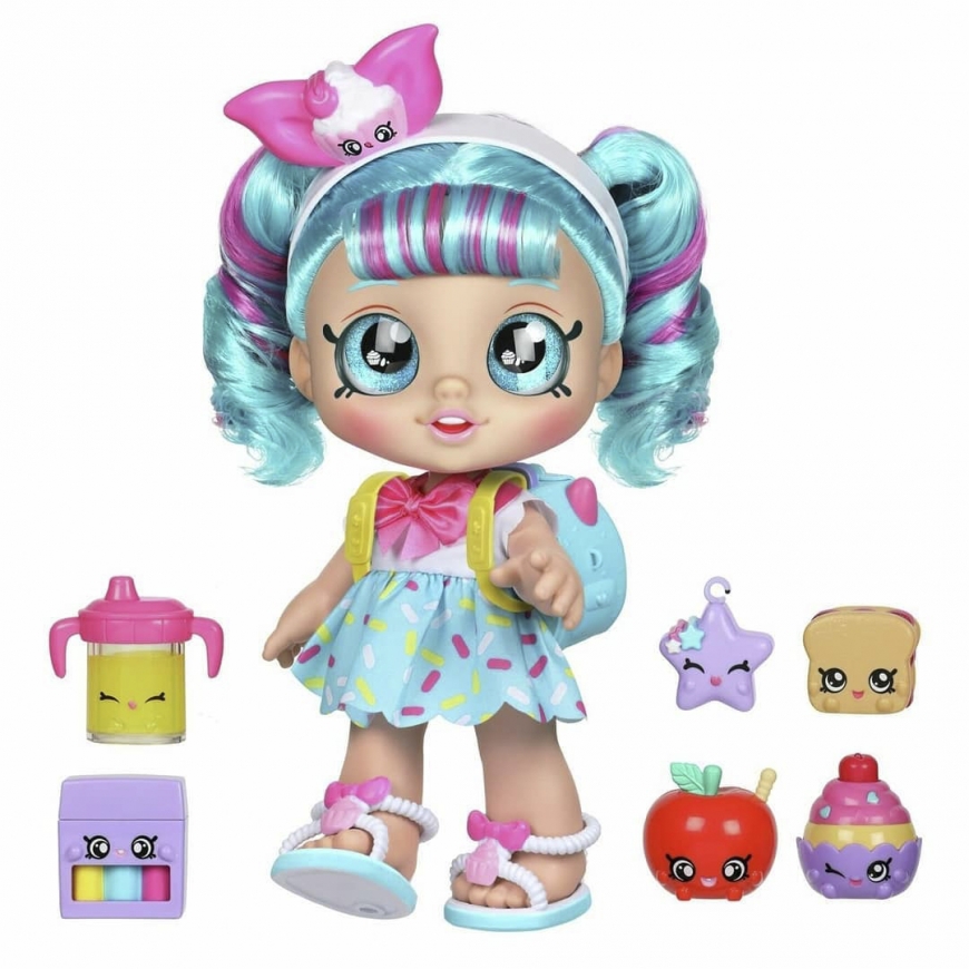 Kindi Kids Fun Back to School set with Jessicake doll