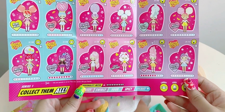 Secret Crush doll checklist