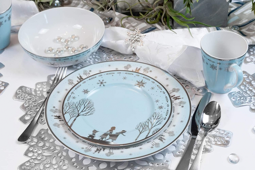 Frozen 2 Anna & Elsa Themed Dinnerware Dining Set Robe Factory