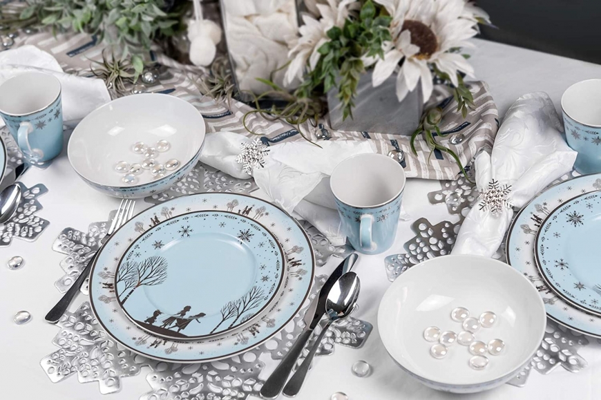 Frozen 2 Anna & Elsa Themed Dinnerware Dining Set Robe Factory