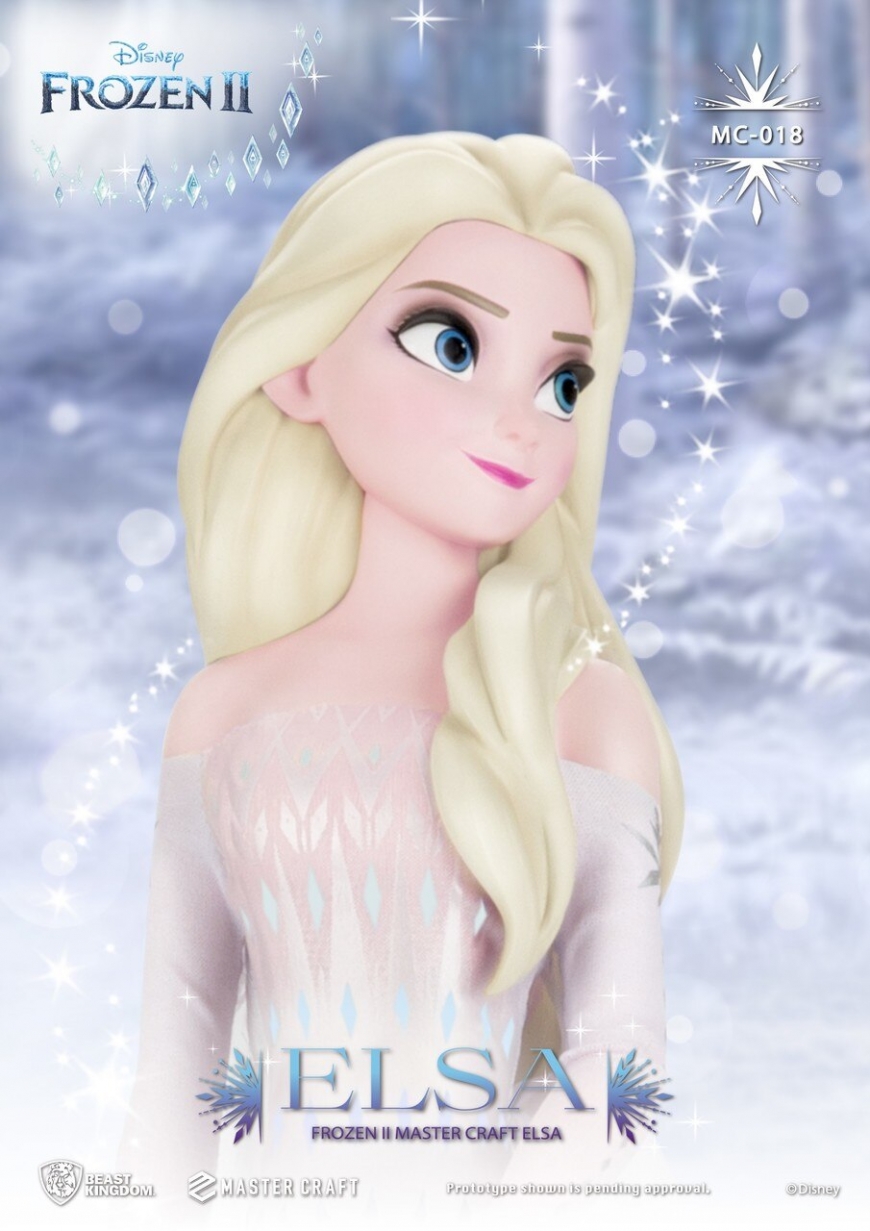 Frozen 2 Elsa Master Craft white dress
