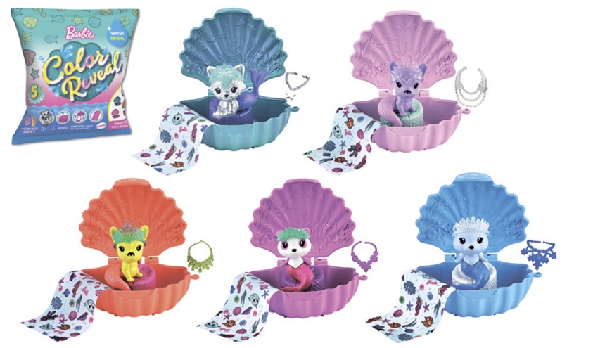 Barbie Color Reveal Mer Pets