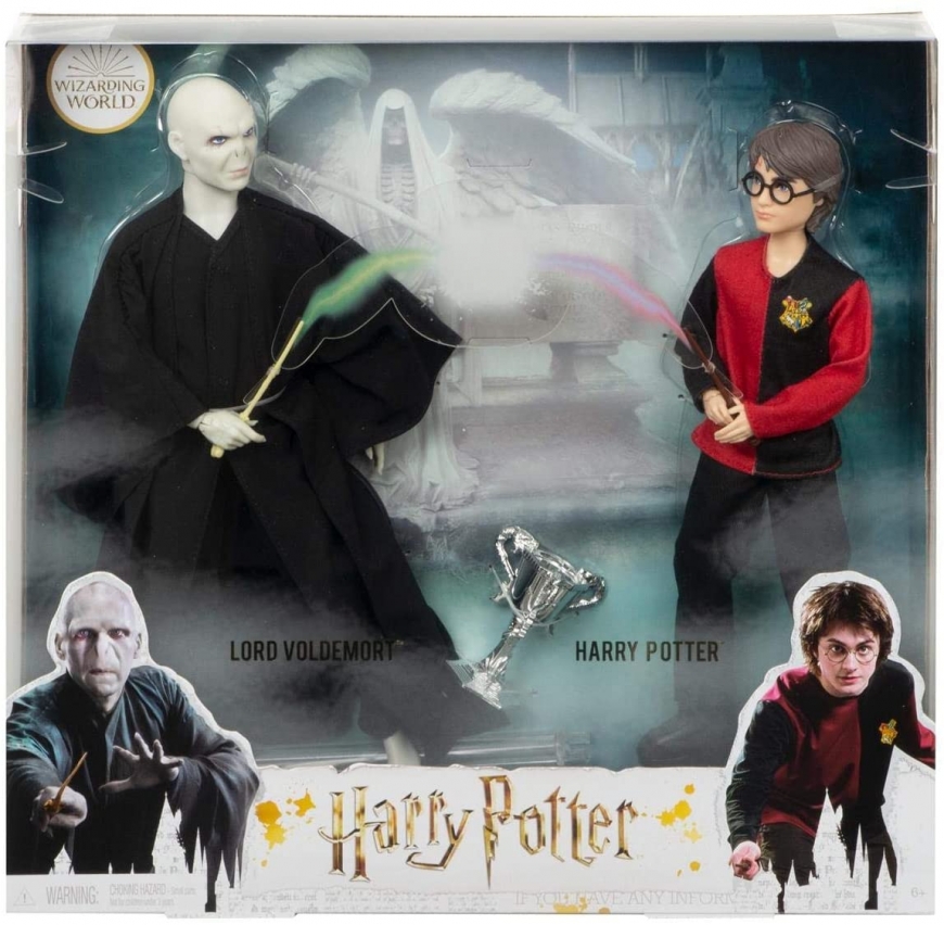 Harry Potter Lord Voldemort duel doll set Mattel
