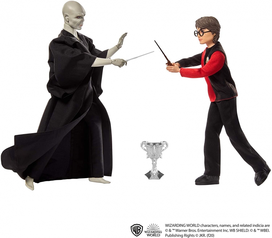 Harry Potter Lord Voldemort duel doll set Mattel