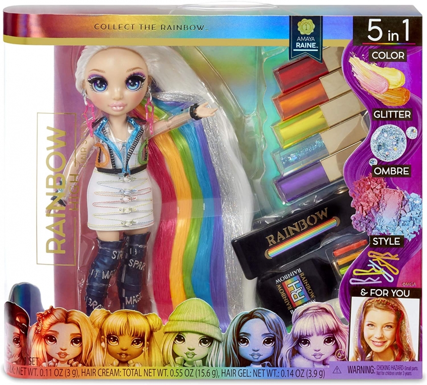 Rainbow high hair studio with exclusive amaya raine doll - youloveit.com