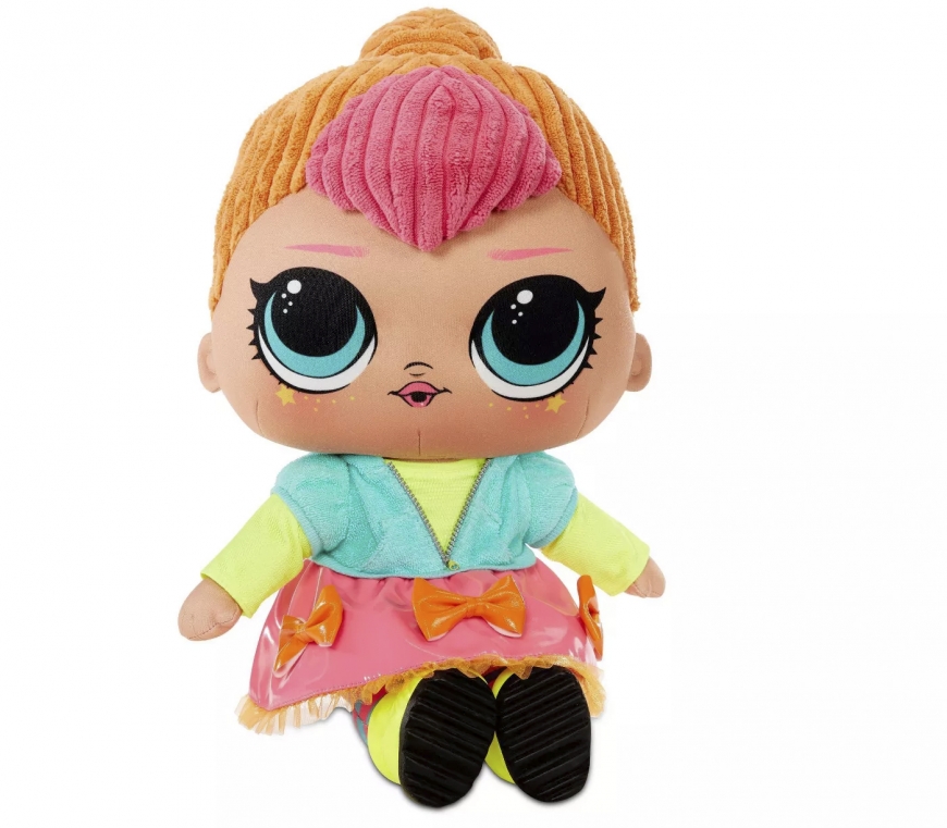 L.O.L. Surprise! Huggable Plush Neon QT doll