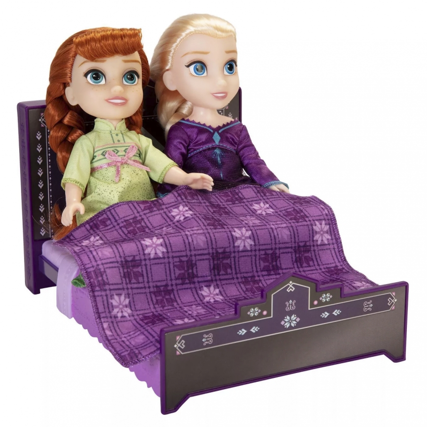 Disney Frozen 2 Petite Anna and Elsa Lullaby Gift Set dolls