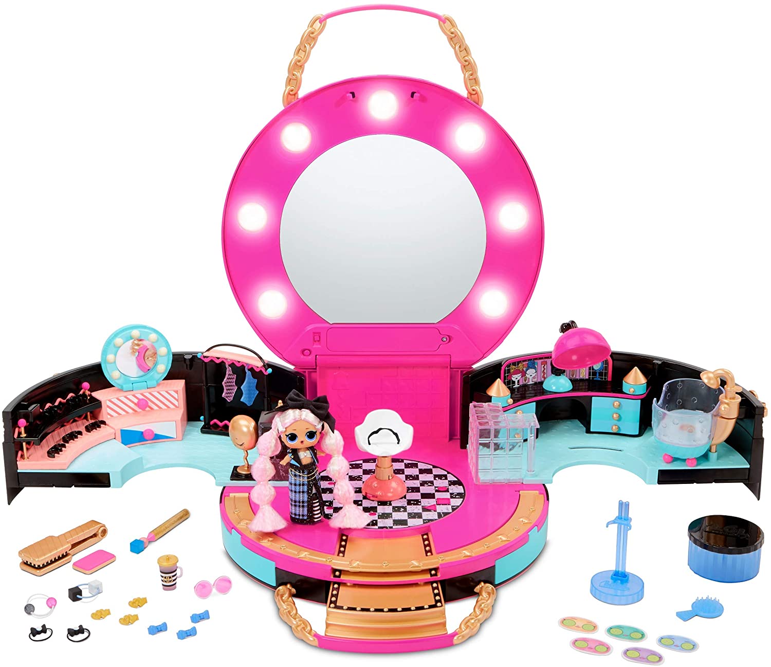 LOL Surprise JK Hair Salon Playset with exclusive LOL JK doll