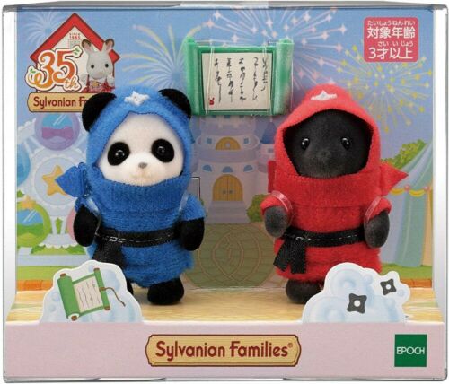 Sylvanian Families 35th Anniversary BORDER COLLIE FAMILY Calico Critters Japan 