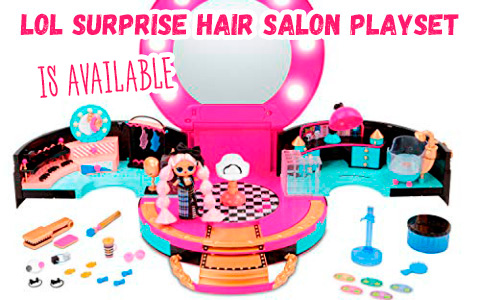 LOL Surprise JK Hair Salon Playset with exclusive LOL JK doll