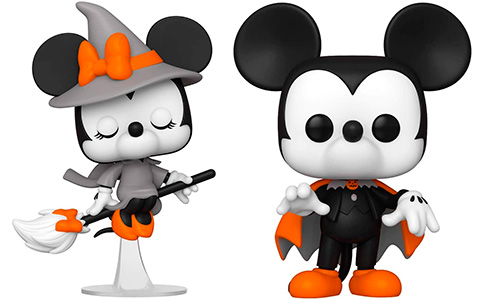 Funko Pop Halloween Minnie and Mickey Mouse