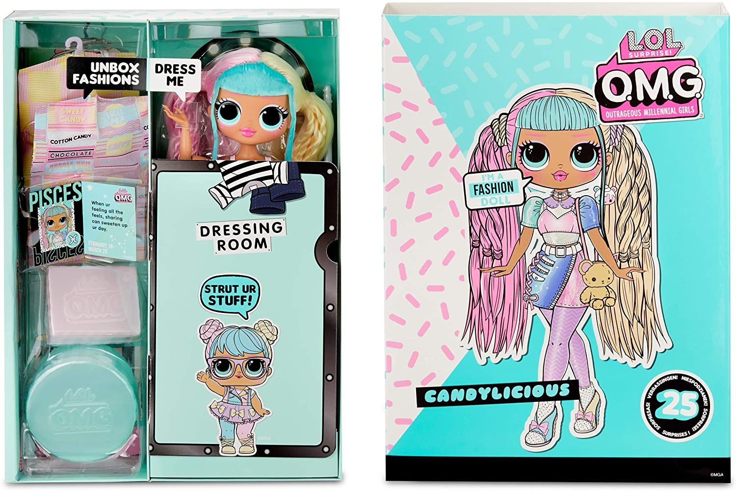 LOL Surprise OMG Bon Bon Family Pack - 2020 exclusive doll set 