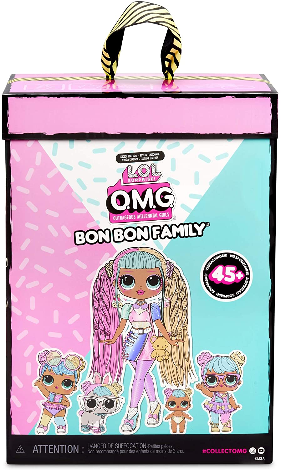 LOL Surprise OMG Bon Bon Family Pack - 2020 exclusive doll set