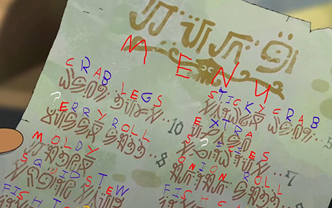 Disney Amphibia runes decoded alphabet