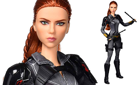 Barbie Black Widow Collector Doll 2020 in black suit is available now