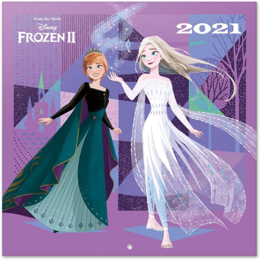 Frozen 2 wall calendar 2021