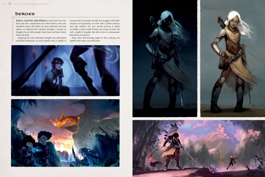 The dragon prince official art