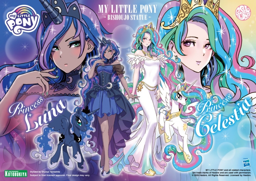 Kotobukiya My Little Pony Bishoujo Series Princess Luna and Princess Celestia
