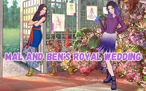 Disney Descendants 3 Mal and Ben's Royal Wedding planning animated video