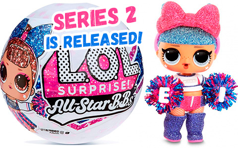 New LOL Surprise All Star B.B.s Series 2 Cheer Team