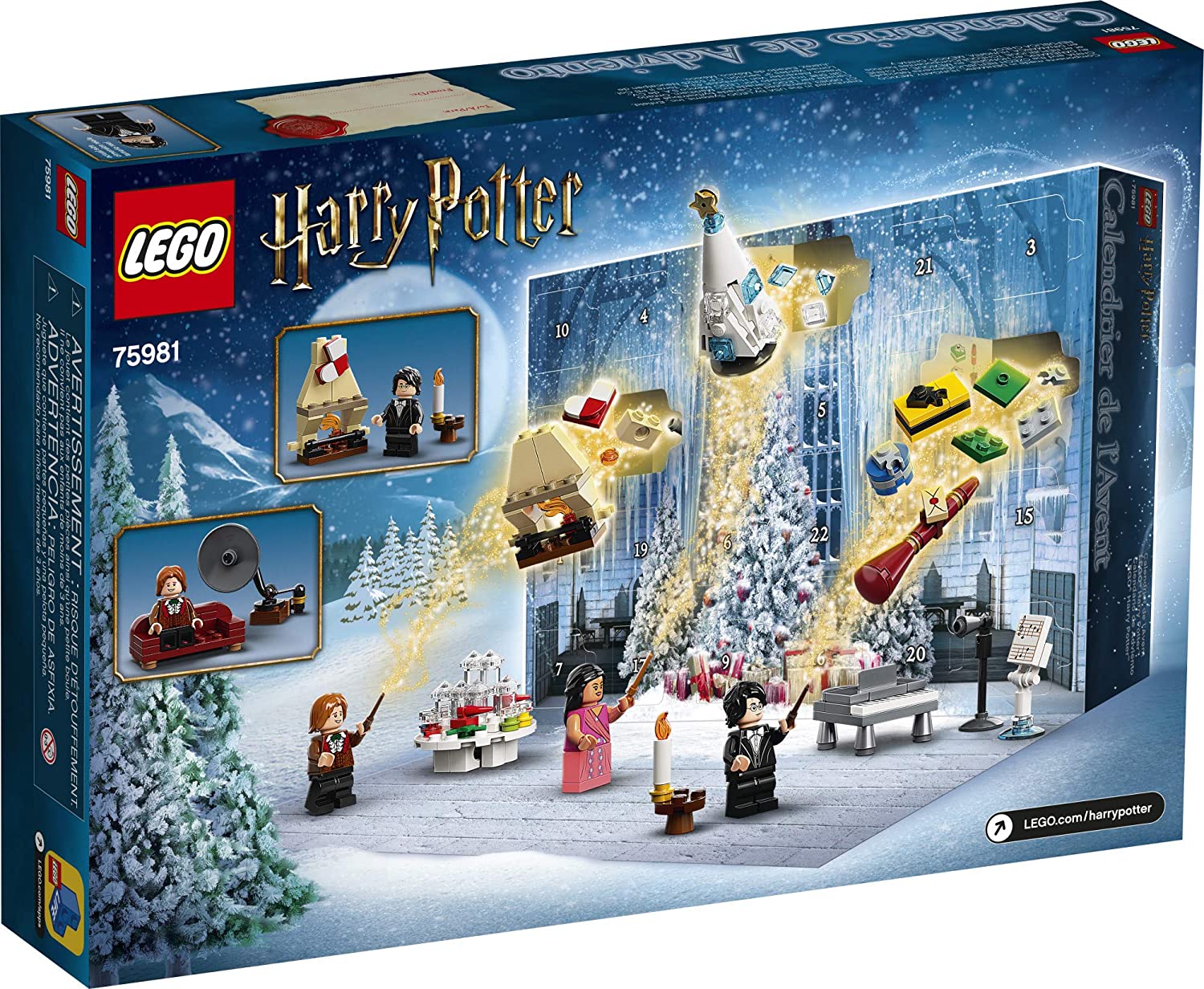 LEGO Harry Potter Advent Calendar 2020 The Hogwarts Yule Ball YouLoveIt