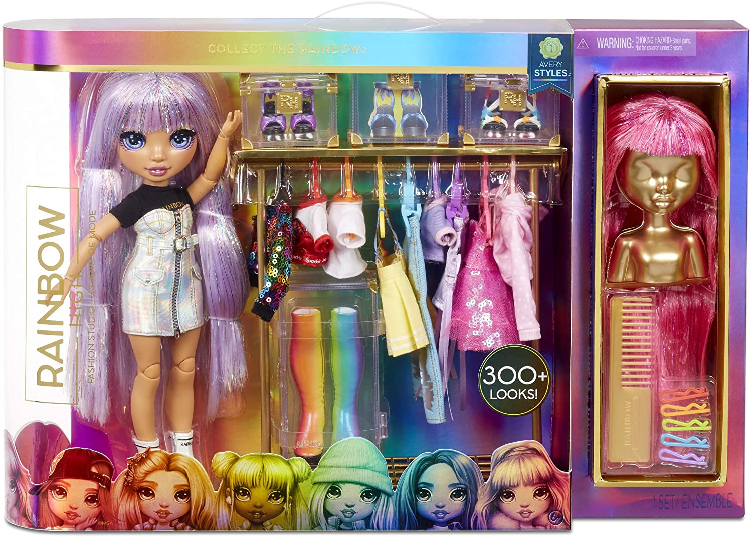 Rainbow High Salon Playset