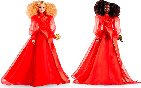Barbie Collector Mattel 75th Anniversary dolls