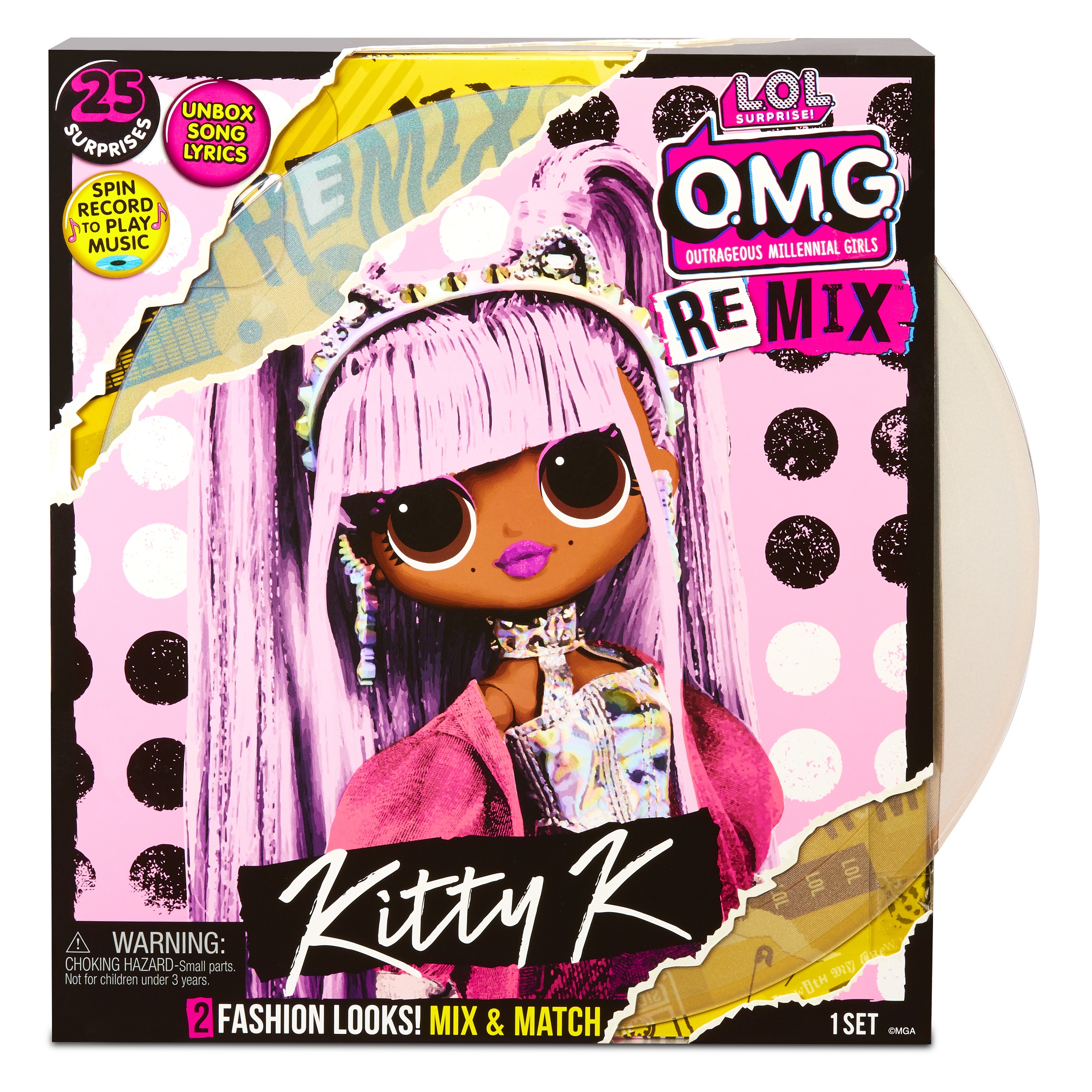 LOL OMG Remix dolls – Kitty K, Lonestar, Pop B.B., Honeylicious