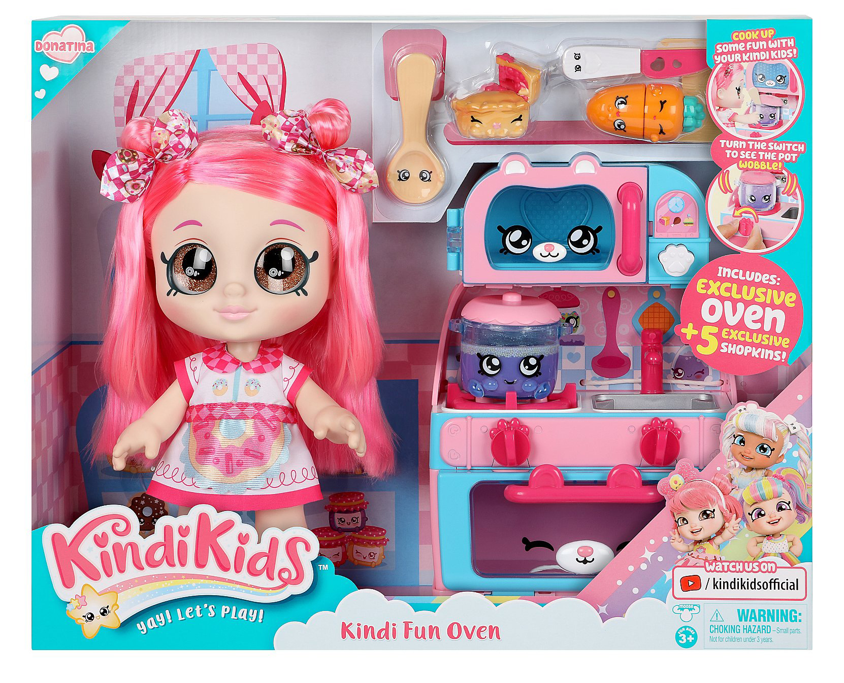 Kindi Kids Fun Delivery Scooter With 2 Shopkins for sale online