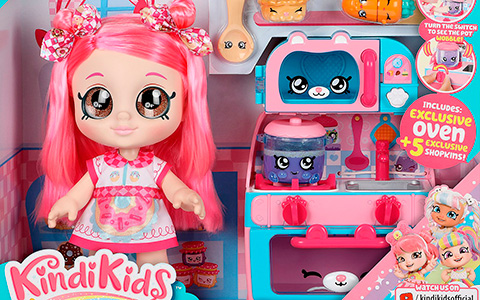 Kindi Kids Kindi Fun Oven with new Donatina or Summer Peaches dolls