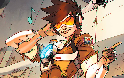 New Overwatch: Tracer-London Calling comics from Dark Horse