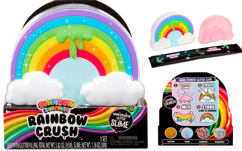 Poopsie Rainbow Surprise Rainbow Crush - create your crunchy glitter slime