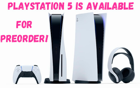 Playstation 5 is available for preorder on September 22!