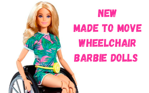 New Barbie Fashionista Wheelchair dolls 2021 - first Made to Move Wheelchair Ken!