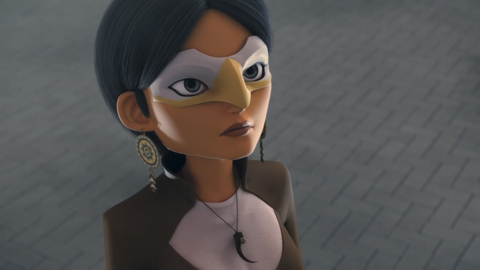 Miraculous Jess: Sparrow and Eagle transformation. New character from