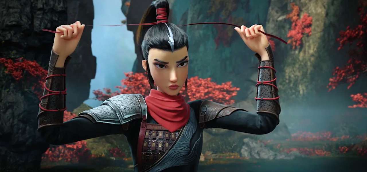 Kung Fu Mulan - new animated movie. Chinese adaptation of the story of  Mulan. 